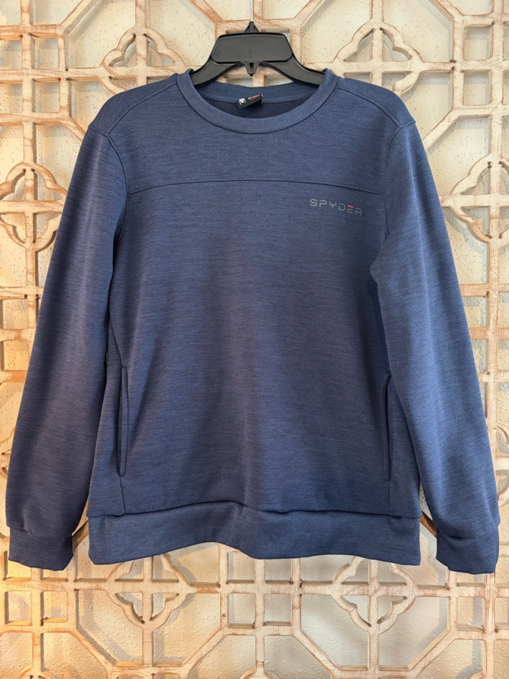 Spyder Men's Active Crewneck Sweatshirt With Pockets